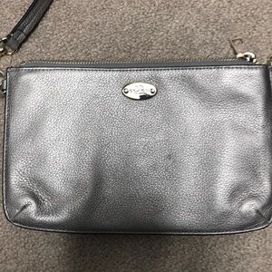 Coach silver bag